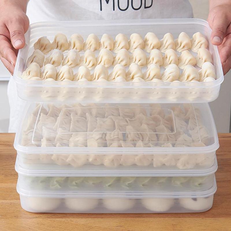 Home Cooking Food - Transparent Kitchen Storage Box Refrigerator Organizer
