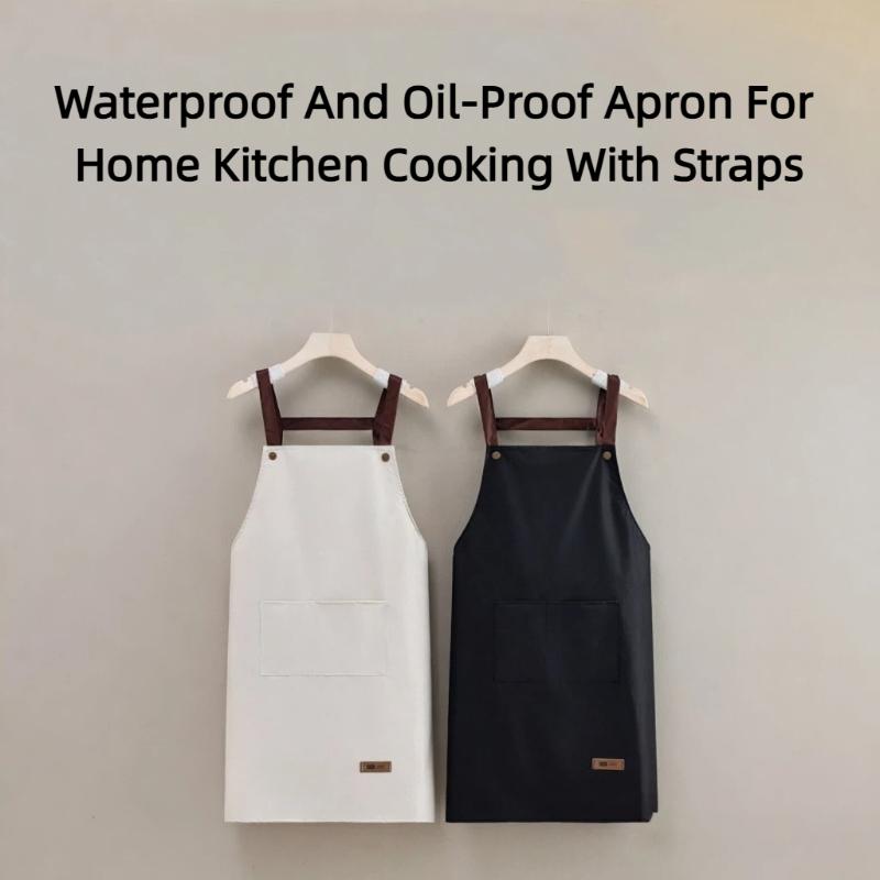 Home Cooking Restaurants - 【SY】Waterproof And Oil Proof Apron For