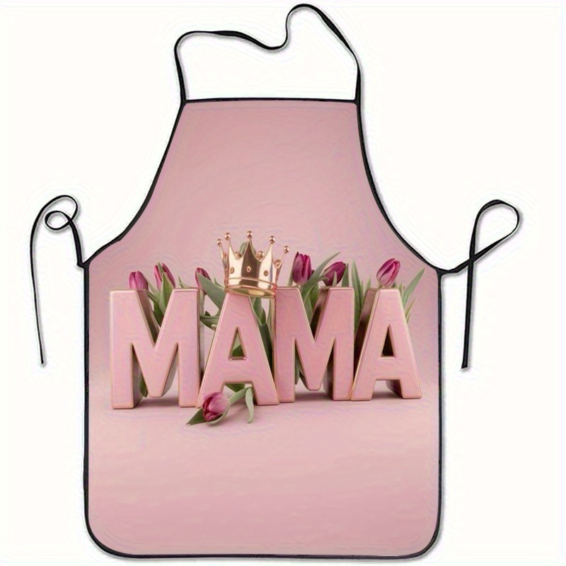 Mom'S Home Cooking - Mother's Day MAMA Crown Tulip Print