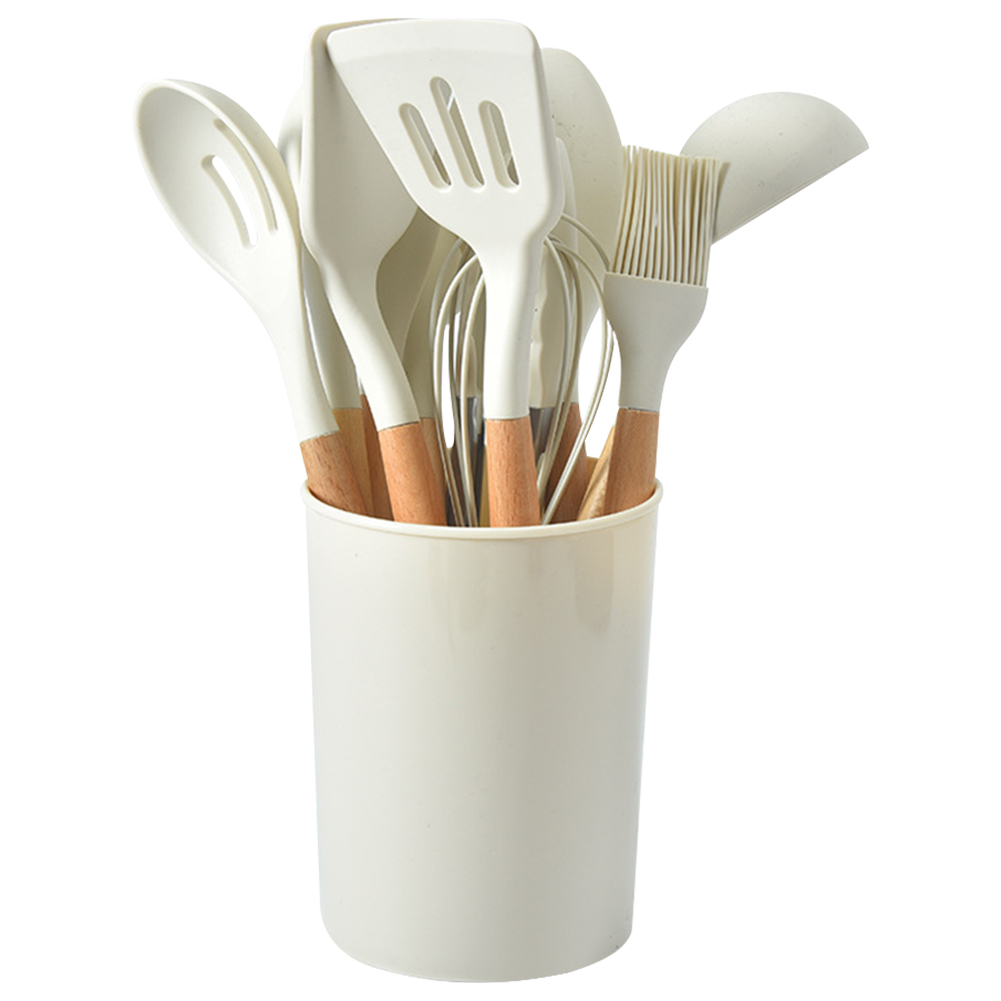 12Pcs Kitchen Utensil Set Heat - огляд і ціна Home Cooking Cookbook