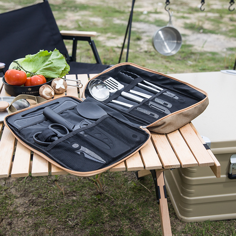 8pcs Camping Kitchen Cookware  - огляд і ціна Home Cooking Utensil Set