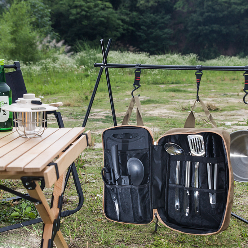8pcs Camping Kitchen Cookware  - огляд і ціна Home Cooking Utensil Set
