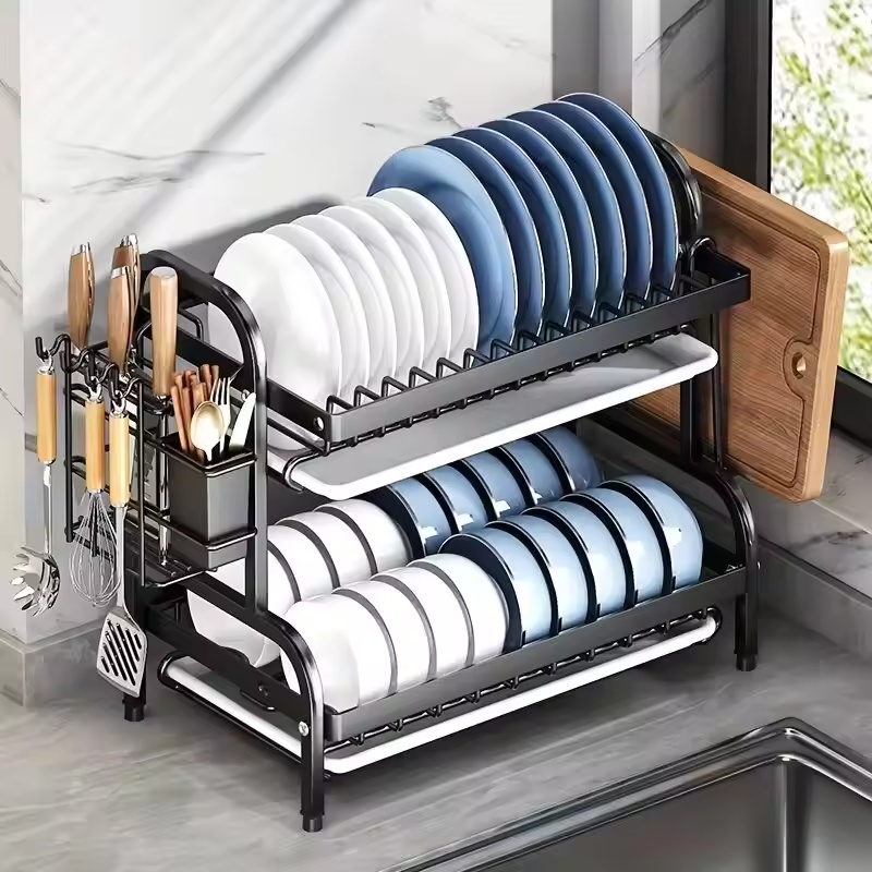 Dish Drying Rack 3-Tier Compac - огляд і ціна Home Cooking Utensil Set