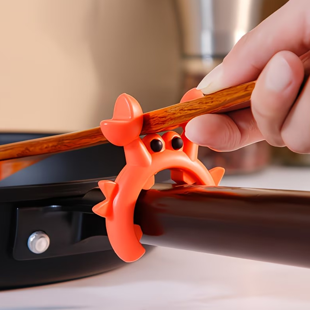 A Set of 2 Silicone Spoon Hold - огляд і ціна Home Cooking Utensil Set
