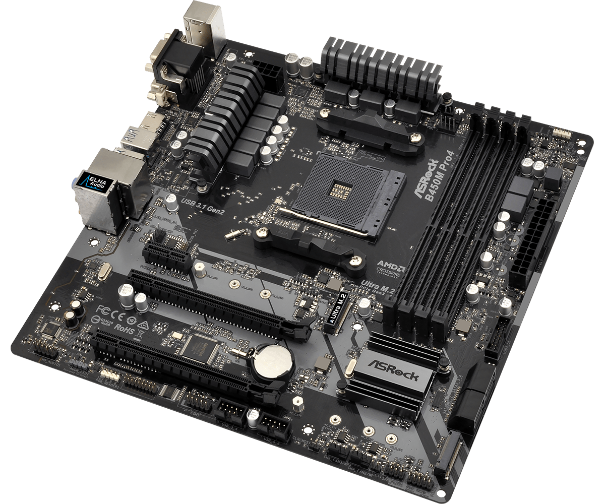 ASROCK B450M B450 Motherboard  - огляд і ціна Home Cooking Videos