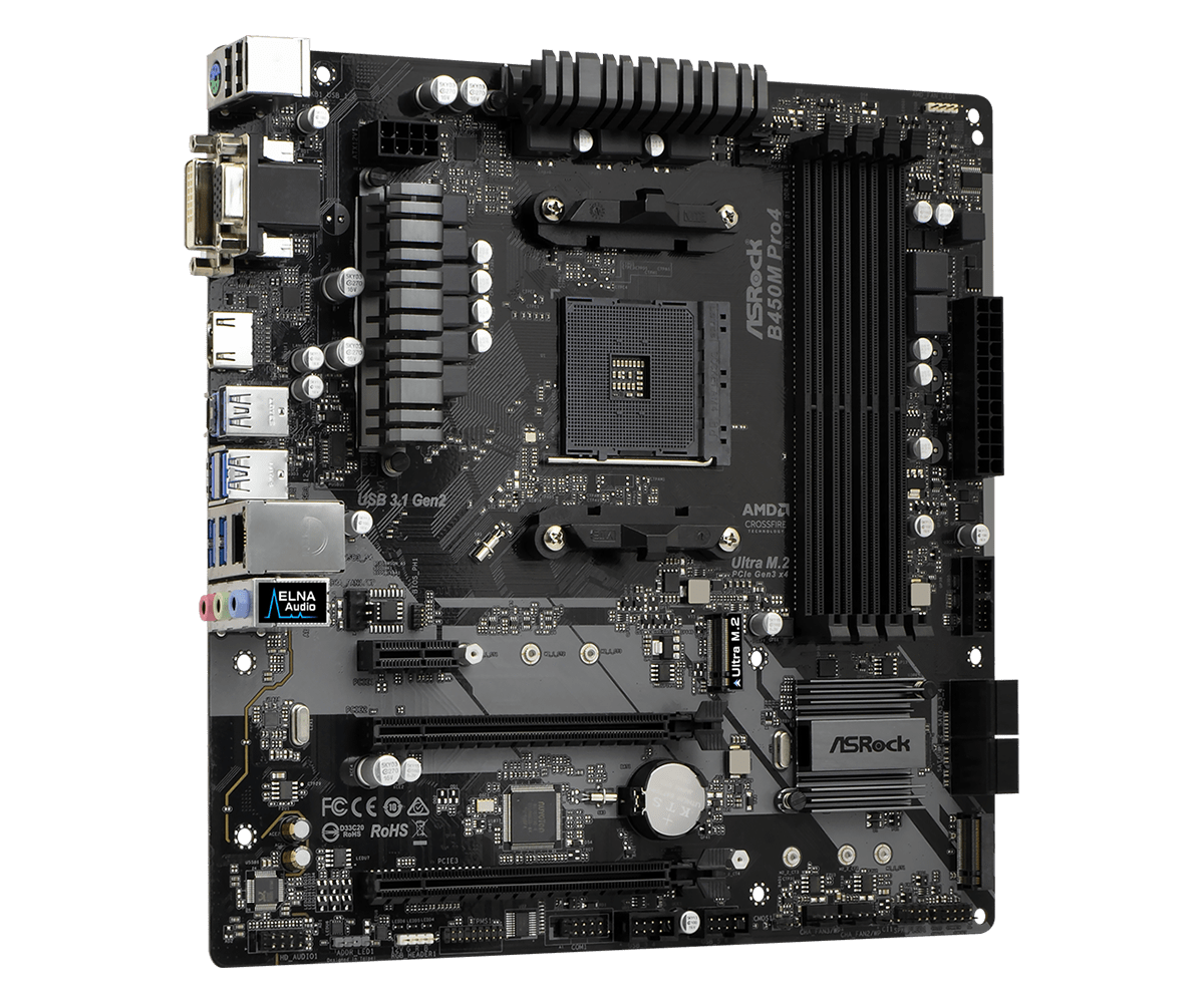 ASROCK B450M B450 Motherboard  - огляд і ціна Home Cooking Videos