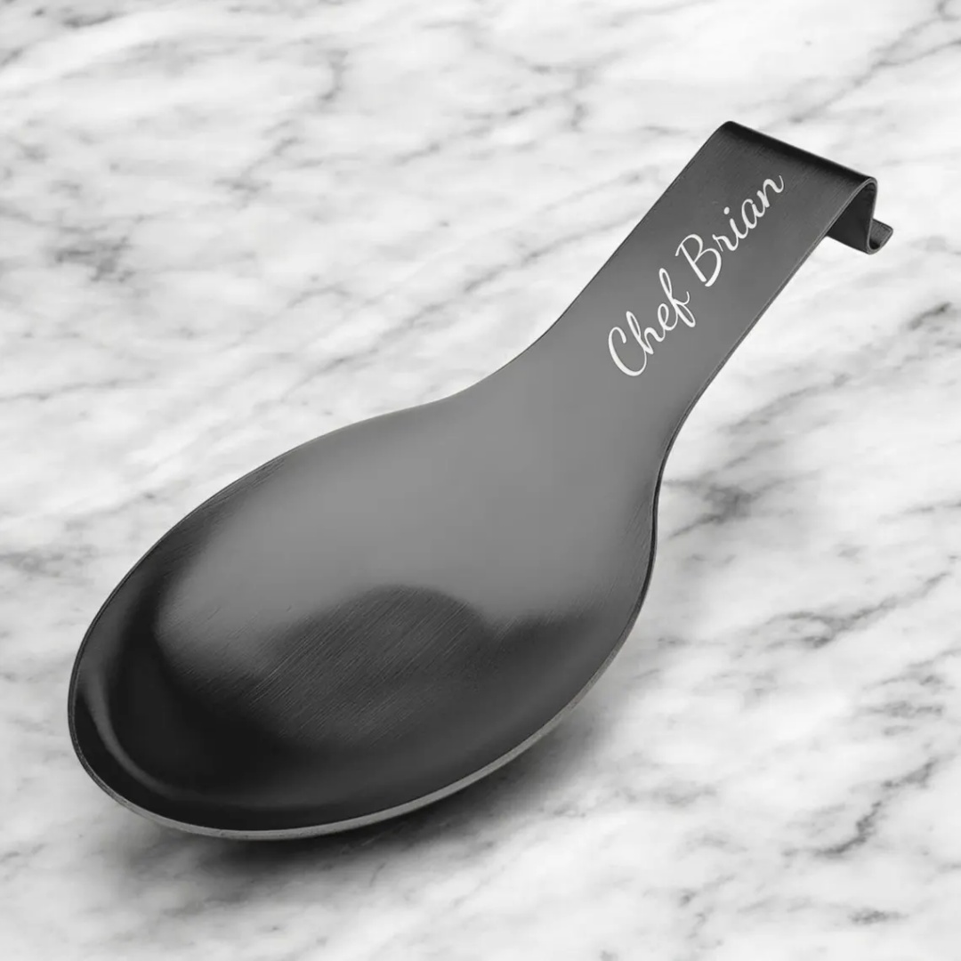Personalized SPOON REST TRAY S - огляд і ціна Mom'S Home Cooking
