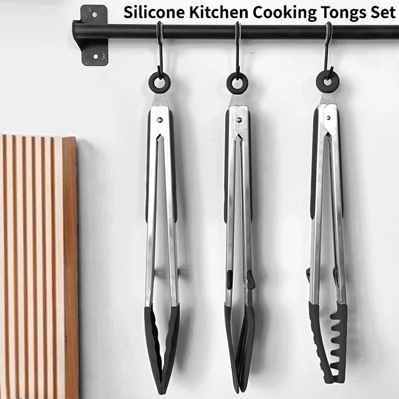 3pcs Silicone Kitchen Cooking  - огляд і ціна Home Cooking Utensil Set