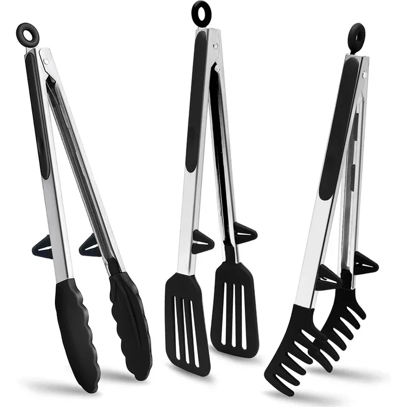 3pcs Silicone Kitchen Cooking  - огляд і ціна Home Cooking Utensil Set
