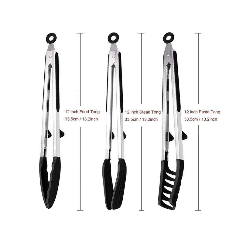 3pcs Silicone Kitchen Cooking  - огляд і ціна Home Cooking Utensil Set