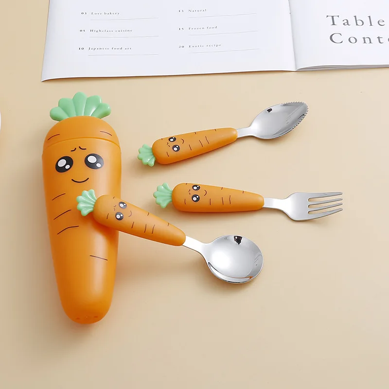 Stainless Steel Carrots Tablew - огляд і ціна Home Cooking Utensil Set