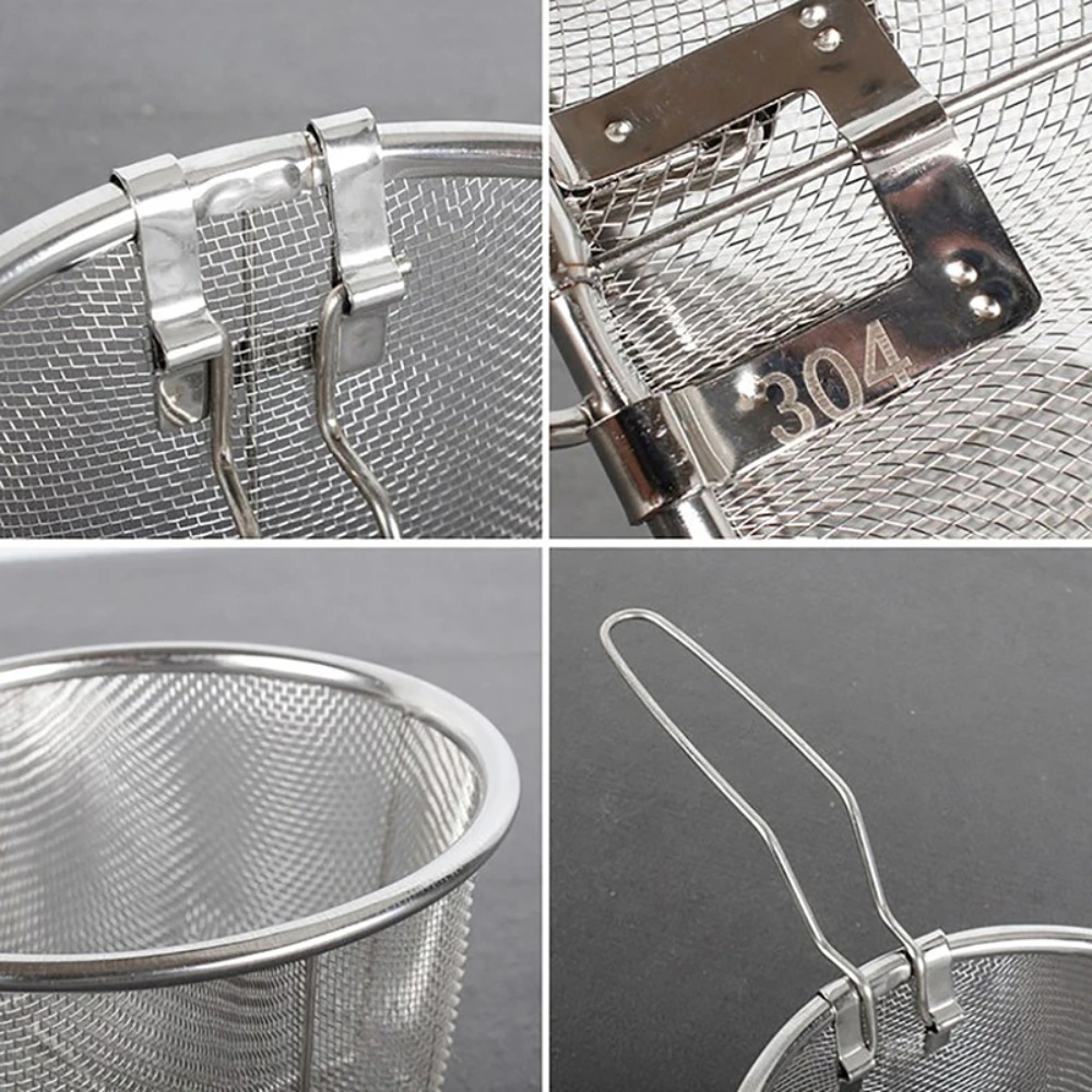 Round Fry Basket with Folding  - огляд і ціна Home Cooking Restaurants