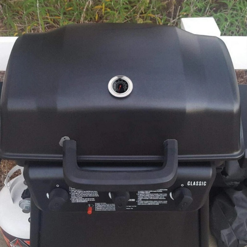 Stainless Steel BBQ Smoker Gri - огляд і ціна Home Cooking Food