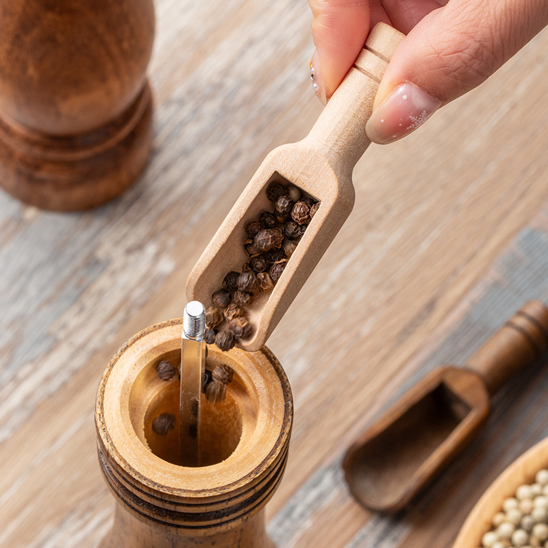 2/5PCS Wooden Coffee Scoop Set - огляд і ціна Home Cooking Utensil Set