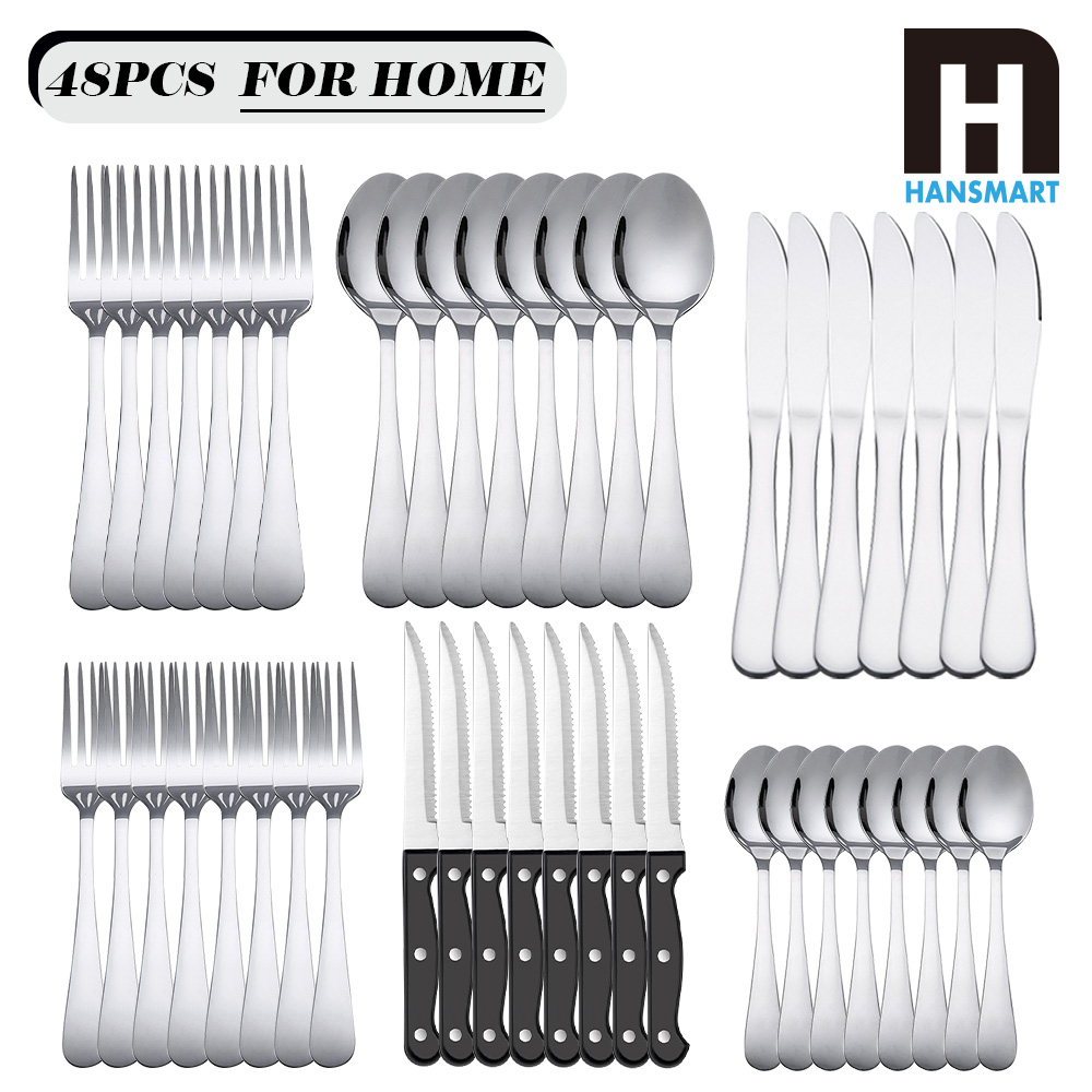 KOOMADE 48Pcs Stainless Steel  - огляд і ціна Home Cooking Utensil Set