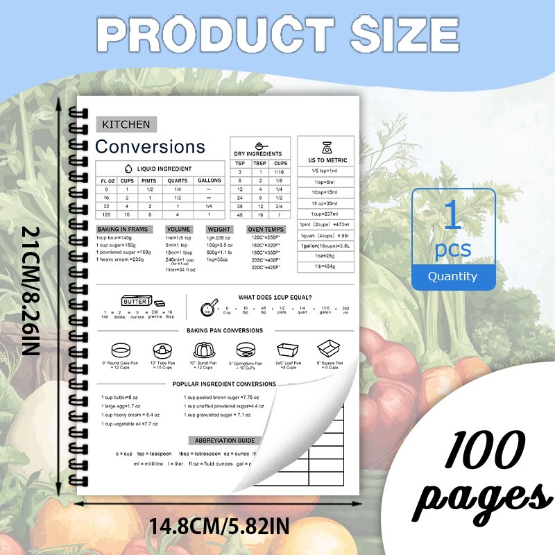 A5 Recipe Book, Blue Grid, Vin - огляд і ціна Home Cooking Cookbook