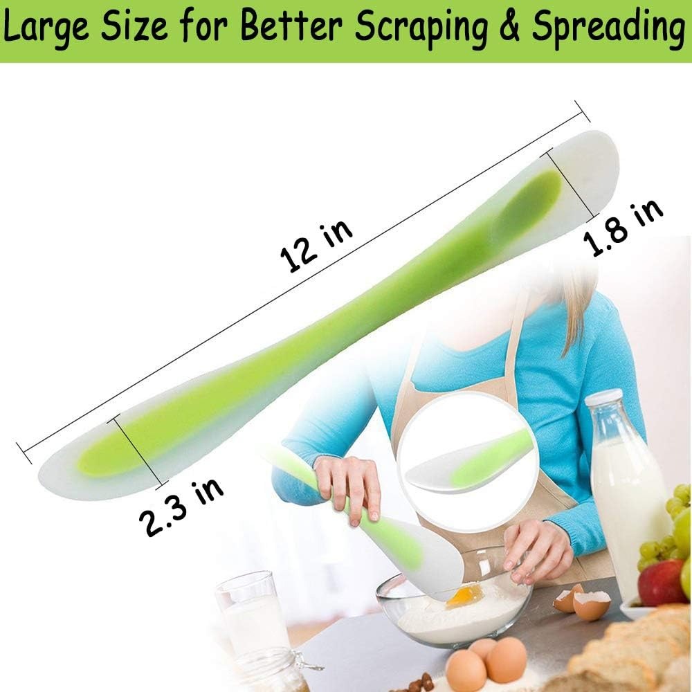 Heat Resistant Silicone Spatul - огляд і ціна Mom'S Home Cooking