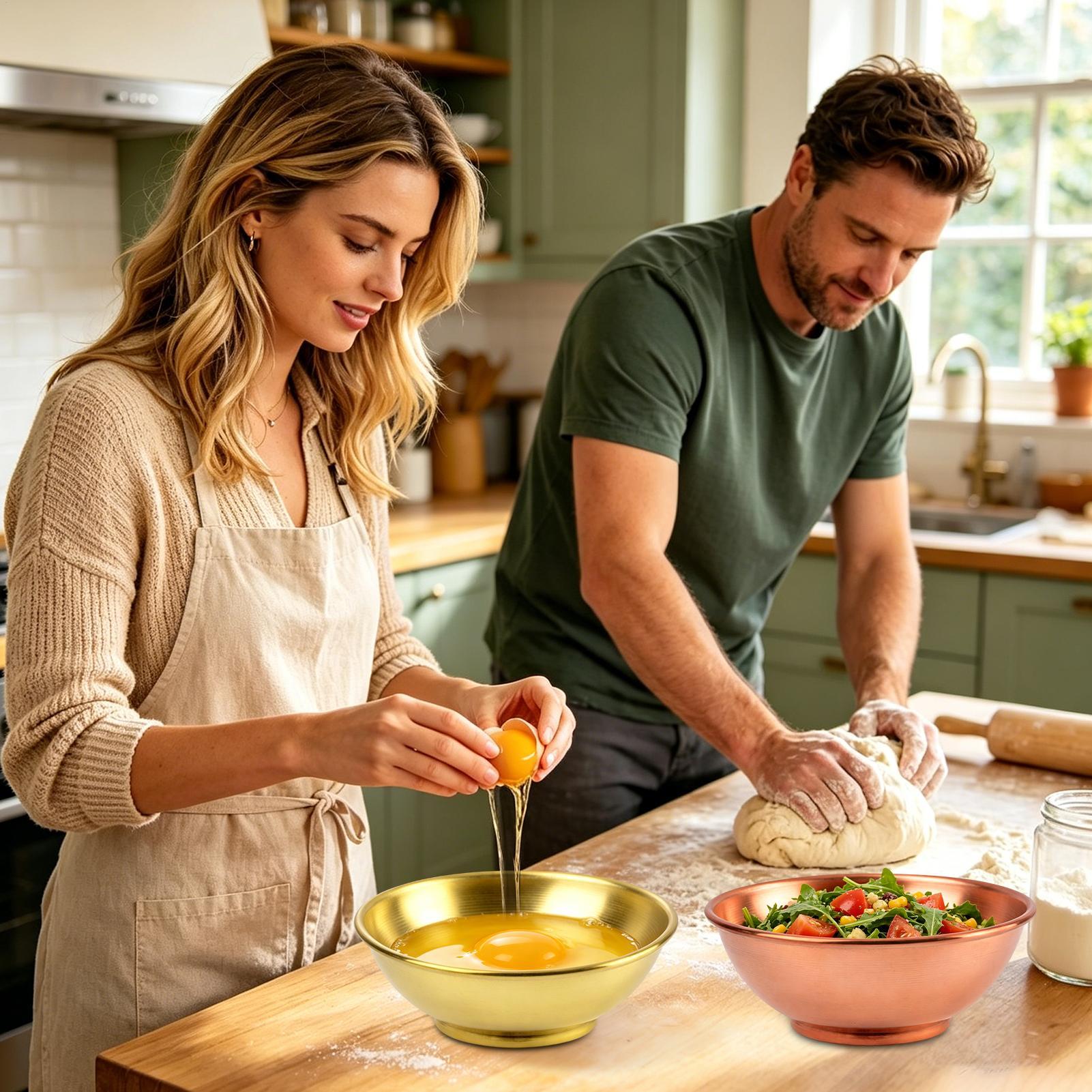 Copper Bowl Large Storage Cont - огляд і ціна Home Cooking Food