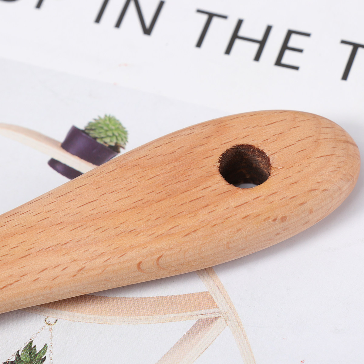 1pc Wooden Rice Shovel Natural - огляд і ціна Home Cooking Restaurants